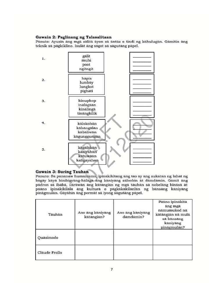 Modular Activities | PDF