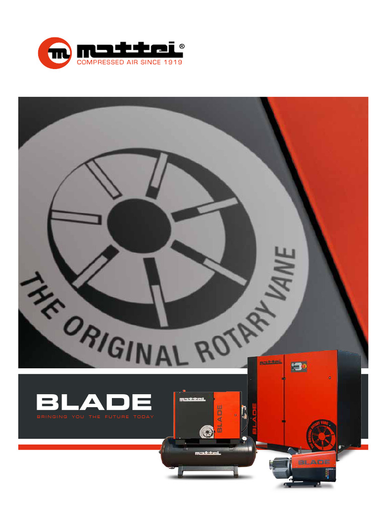 Mattei BLADE Compressors Overview | PDF | Mechanical Engineering | Machines