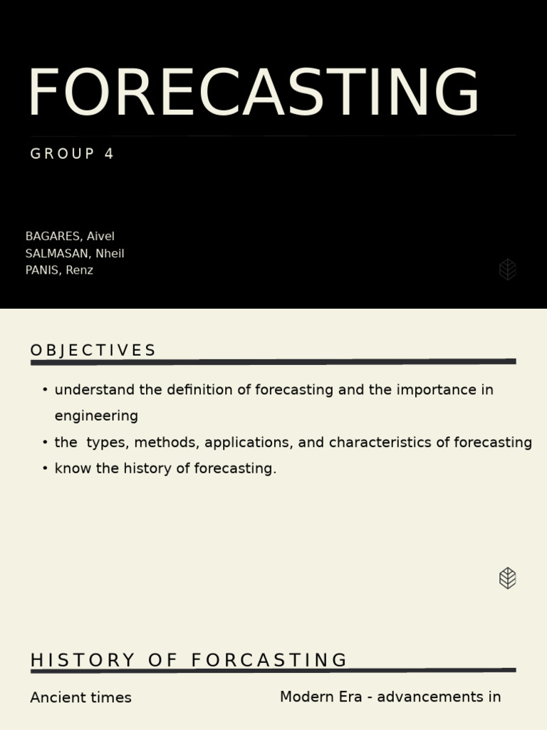 Understanding Forecasting in Engineering | PDF | Forecasting ...