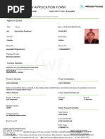 Mudra Loan Application Form | PDF