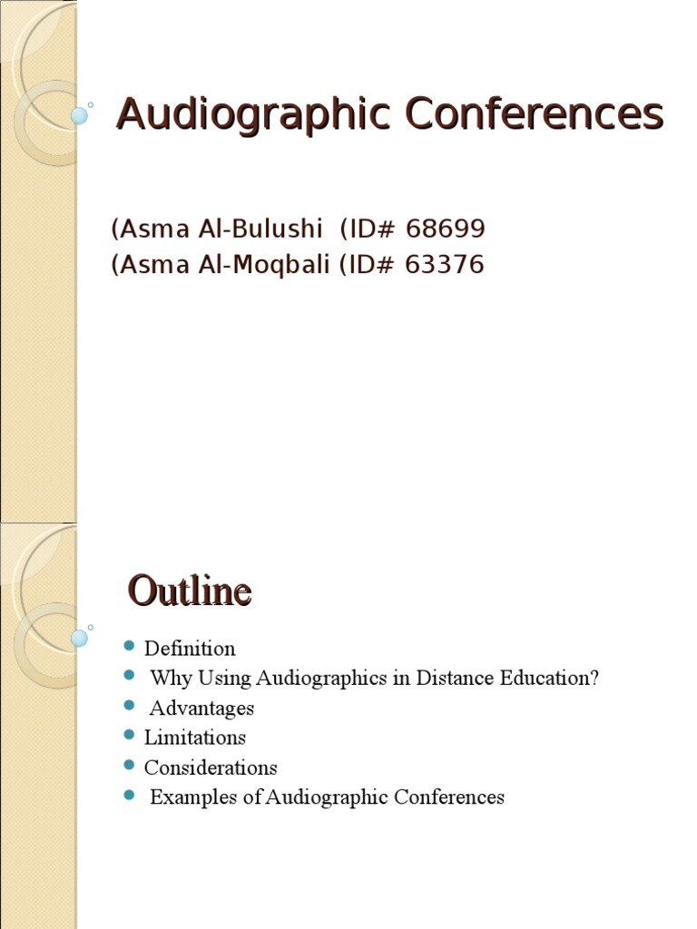 Audiographic Conferencing Guide | PDF | Computers | Technology ...