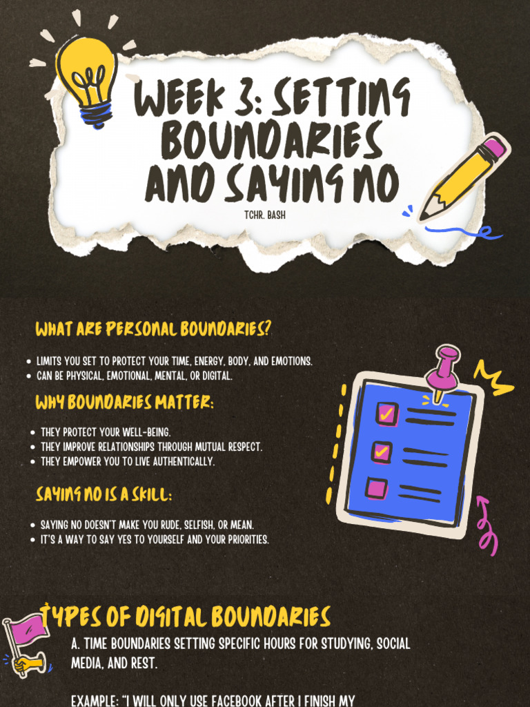 Setting Personal Boundaries Guide | PDF