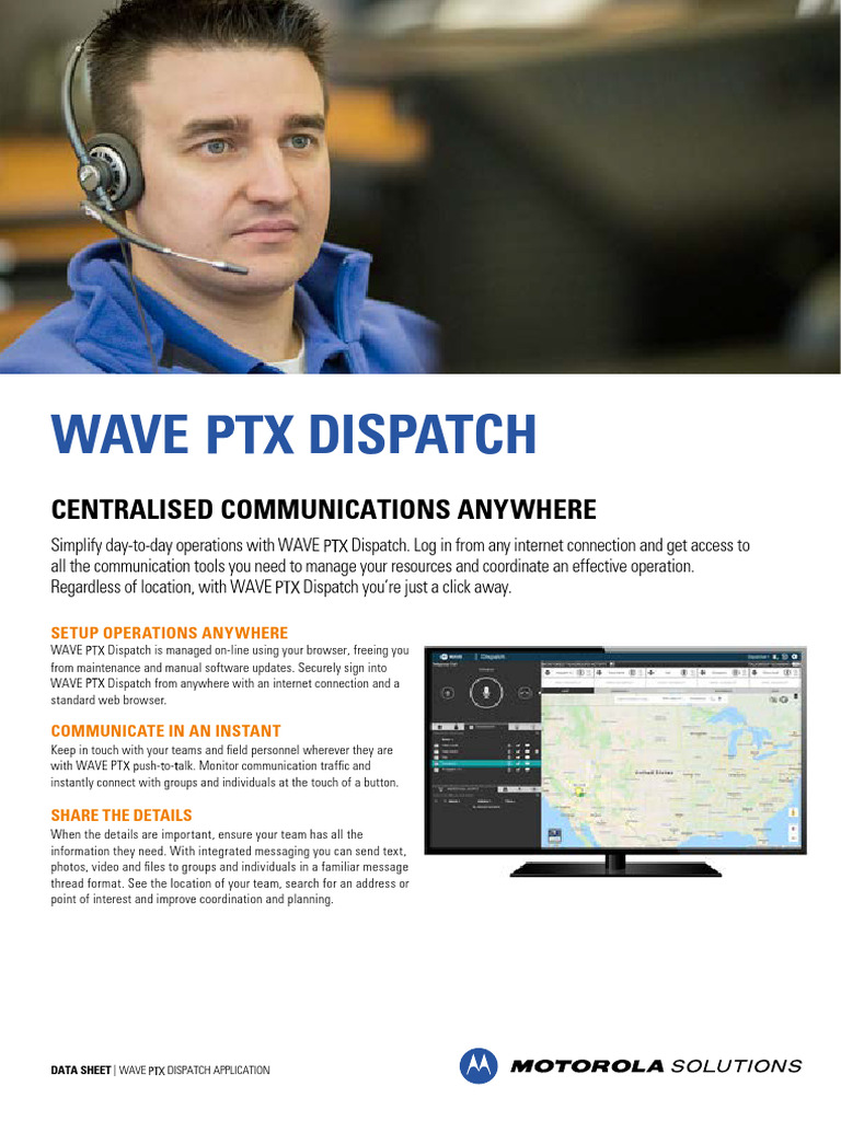 WAVE Dispatch Software Overview | PDF | Internet | Usb