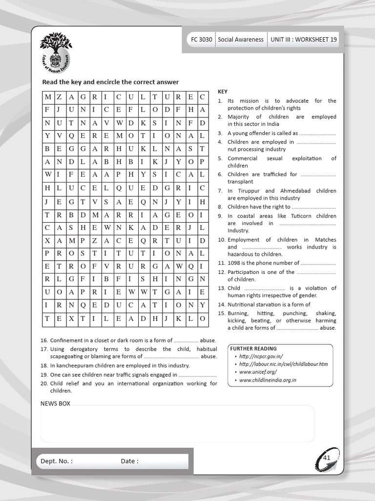 Child Rights and Protection Overview | PDF | Child Abuse | Domestic ...