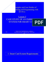 Lesson-3 Case Study of An Embedded System For Smart Card
