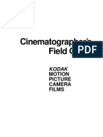 Cinematographers Field Guide - Kodak Motion Picture Camera Films