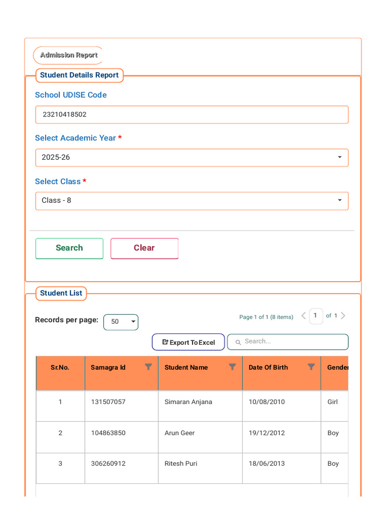 Class 8th | PDF