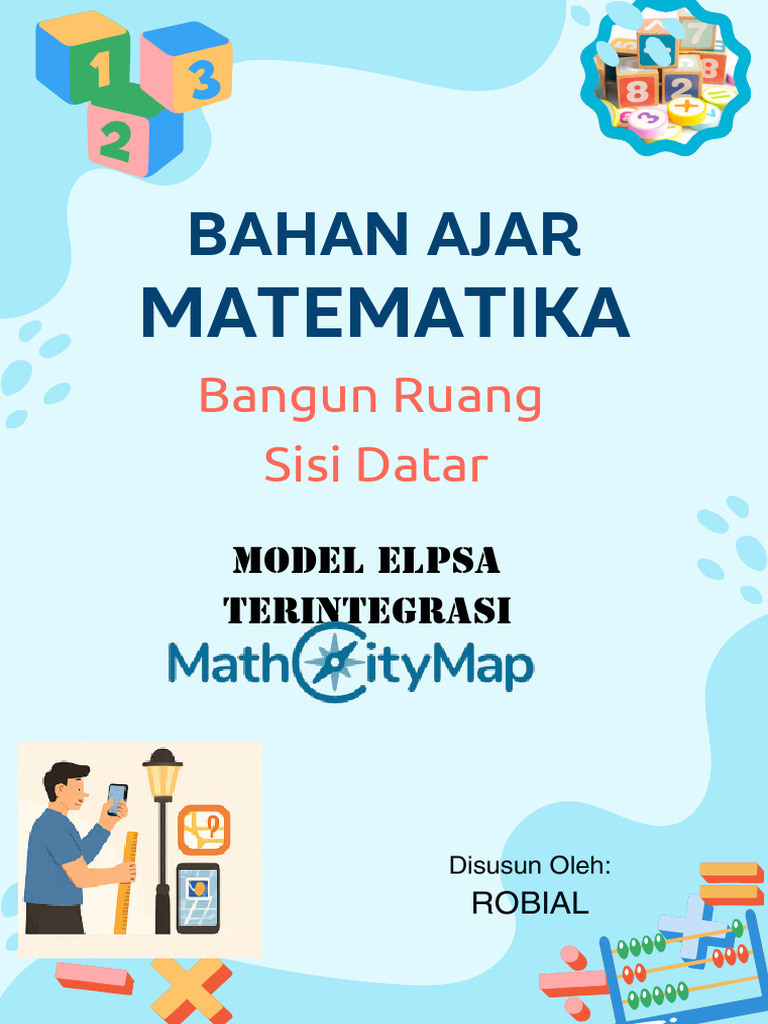 Bahan Ajar ELPSA: Bangun Ruang Matematika | PDF