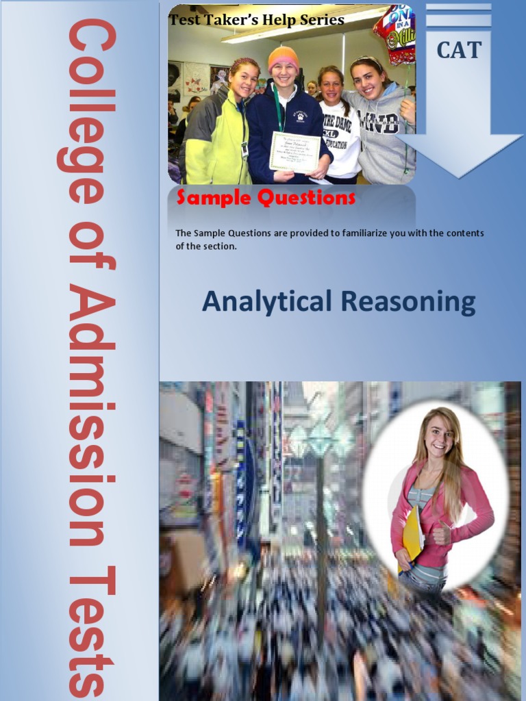 Analytical Reasoning: Sample Questions | PDF | Malaria | Fever