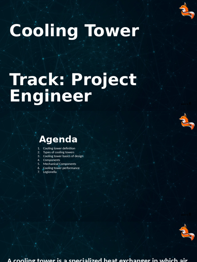 Cooling Tower Design and Performance Guide | PDF