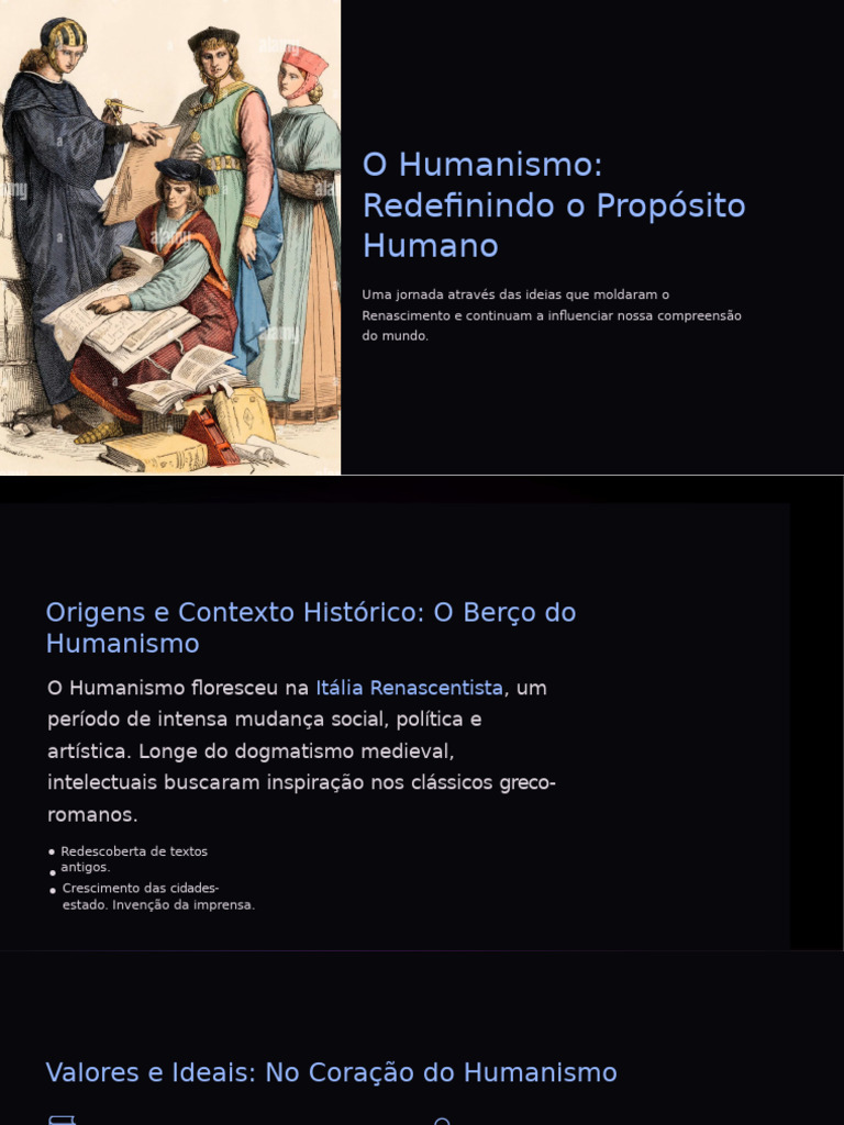 O Humanismo Redefinindo o Proposito Humano | PDF | Humanismo | Renascimento