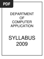 Computer Application Mca