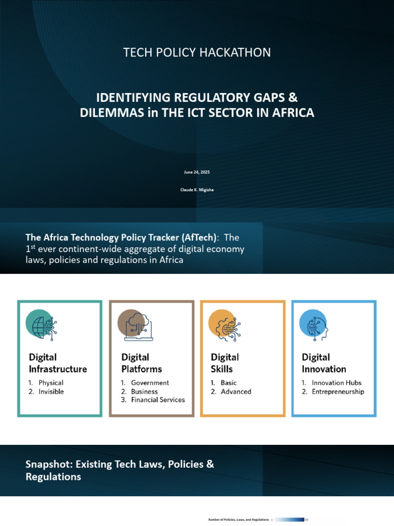 Identifying Regulatory Gaps and Dilemmas | PDF | Artificial ...