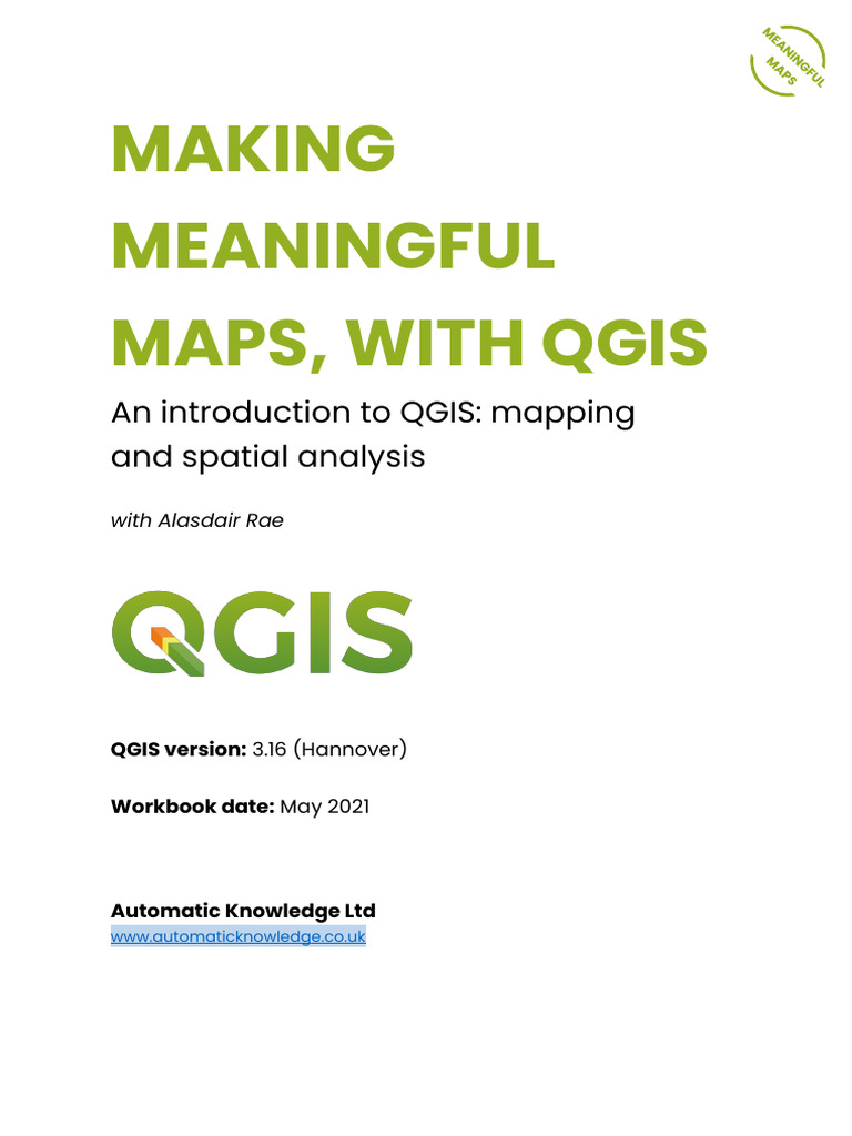 QGIS Mapping and Analysis Guide | PDF | Computer File | Spreadsheet