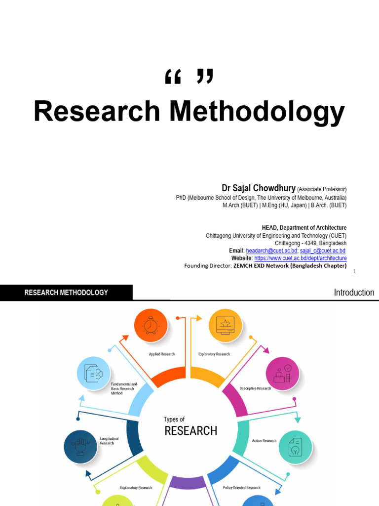 Research Methodology 1 | PDF | Methodology | Academic Degree
