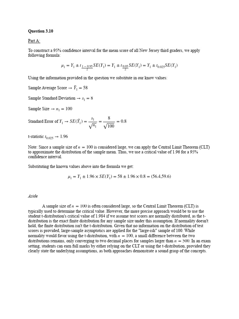 Confidence Intervals and Hypothesis Testing | PDF | F Test | Ordinary ...