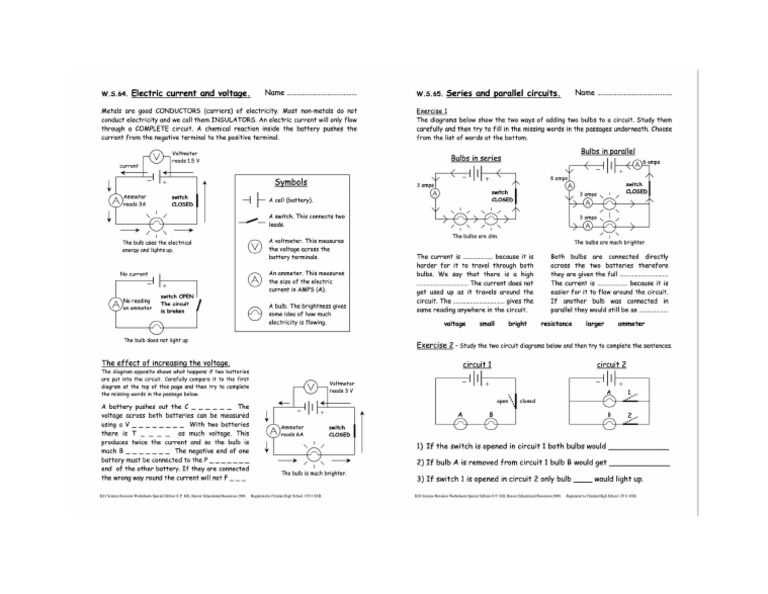 MA 3 Revision Worksheet 5 | PDF