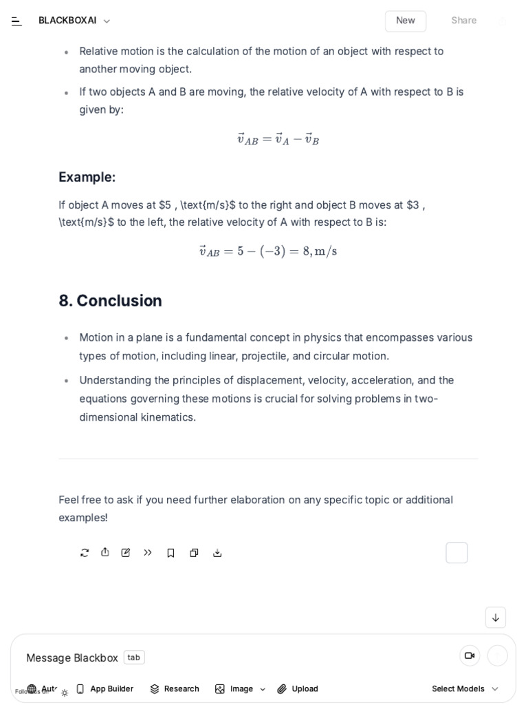 motion in plane | PDF | Velocity | Acceleration