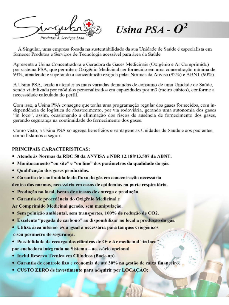 FOLDER SINGULAR - USINA PSA O2 v2 | PDF