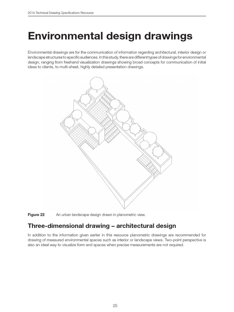 Environmental Drawing Layout Guide | PDF | Drawing | Technical Drawing