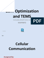 TEMs - MapInfo - Cellular Optimization