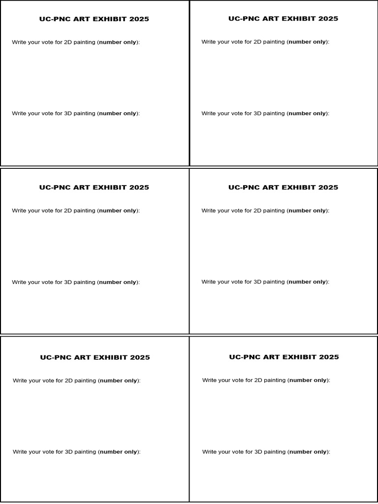 Voting Forms | PDF