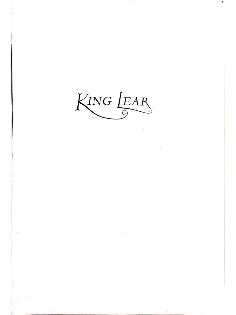 King Lear Graphic Novel | PDF