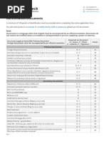 100 Point ID Checklist for Police Check | PDF | Identity Document ...