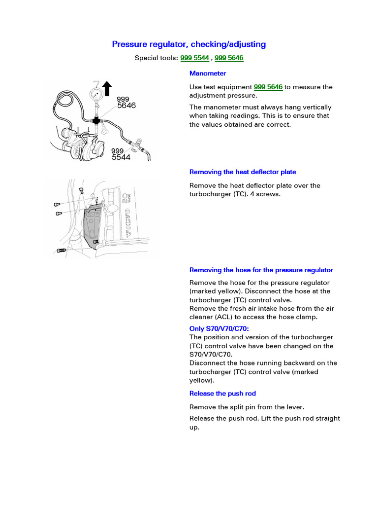 Adjusting Pressure Regulator Guide | PDF | Valve | Pressure Measurement