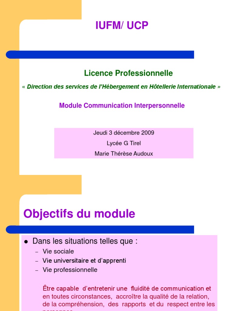 Schéma de la communication interpersonnelle | PDF | la communication ...