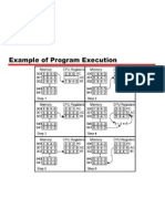 Program Execution Example