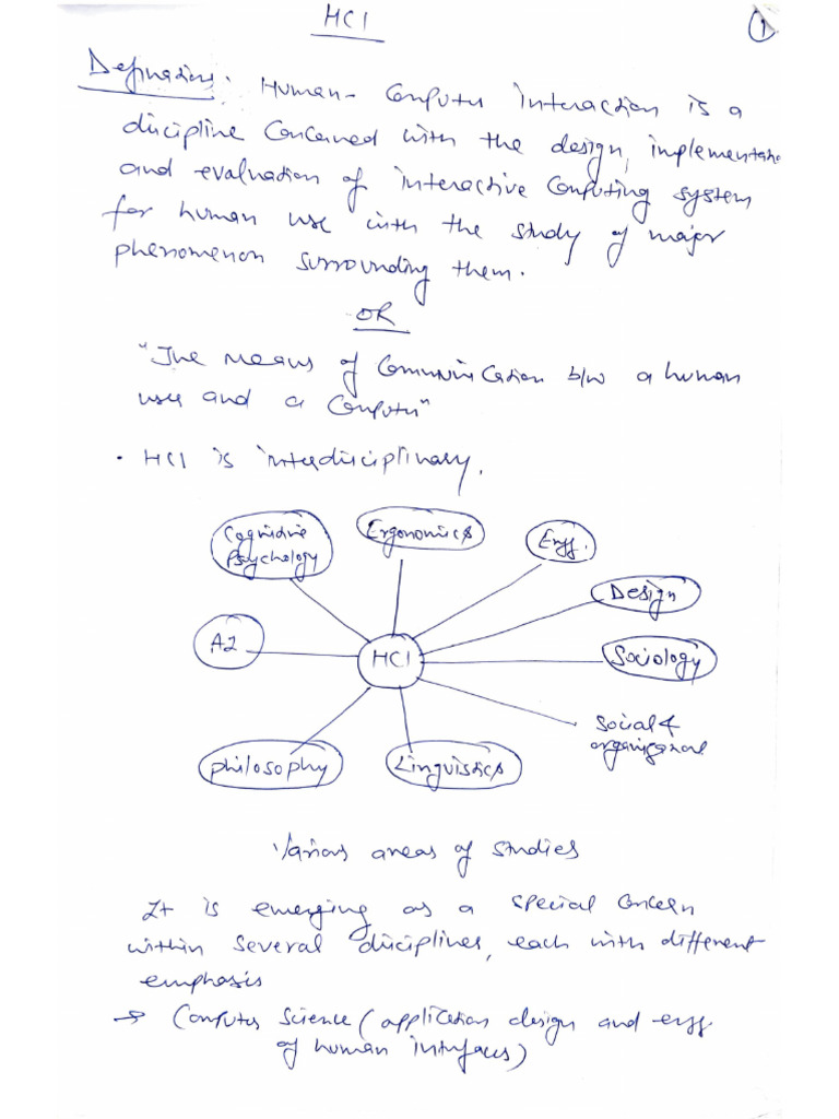 Hci 1 | PDF