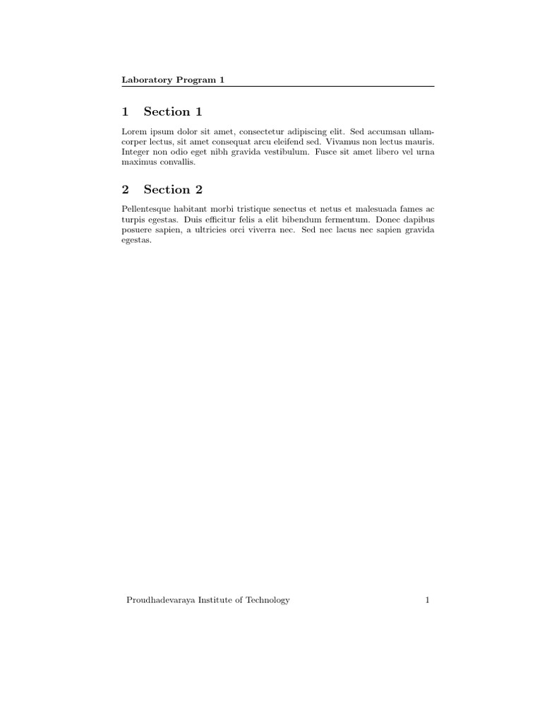 1st Program | PDF
