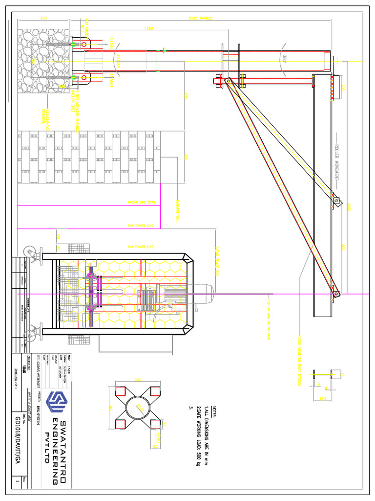 2M Span Davit | PDF