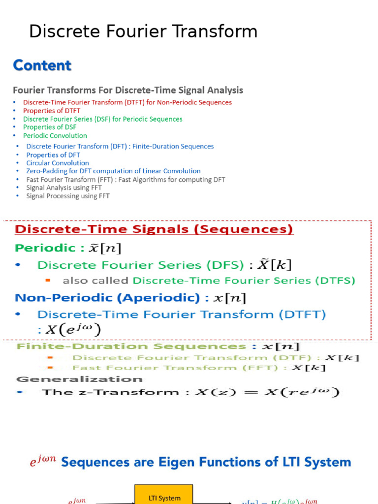 Understanding Discrete Fourier Transform | PDF | Discrete Fourier ...