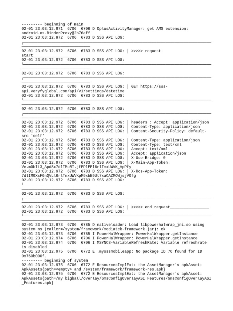 SSS API Log and Resource Management | PDF | Operating System Families ...