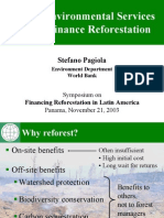 Selling Environmental Services to Finance Reforestation
