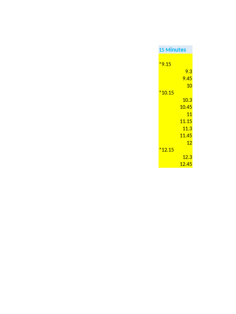 Timing | PDF