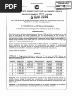 Decreto No. 0306 Del 25 de Marzo de 2026 PDF | PDF
