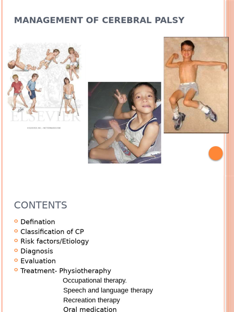 Cerebral Palsy Management Guide | PDF | Cerebral Palsy | Diseases And ...