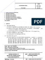 NBR-5456 - 1987 - Eletricidade Geral