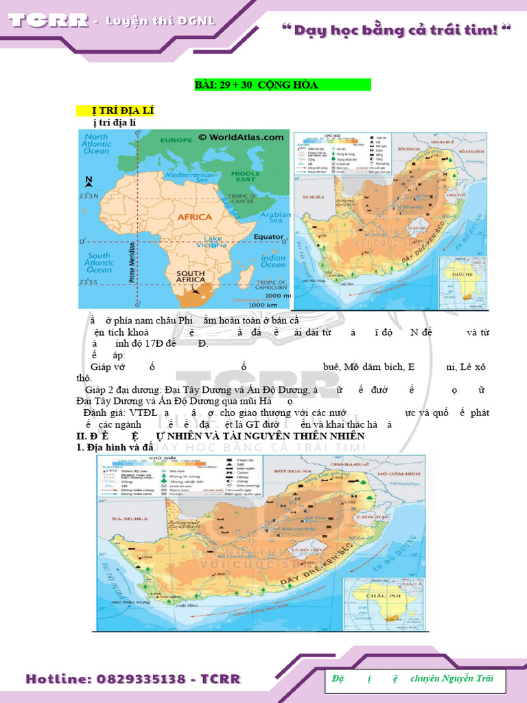 TN Dy LT Bi CH Nam Phi | PDF