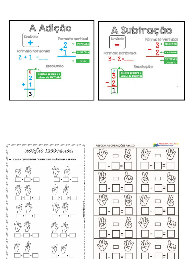 Adição e Subtração | PDF