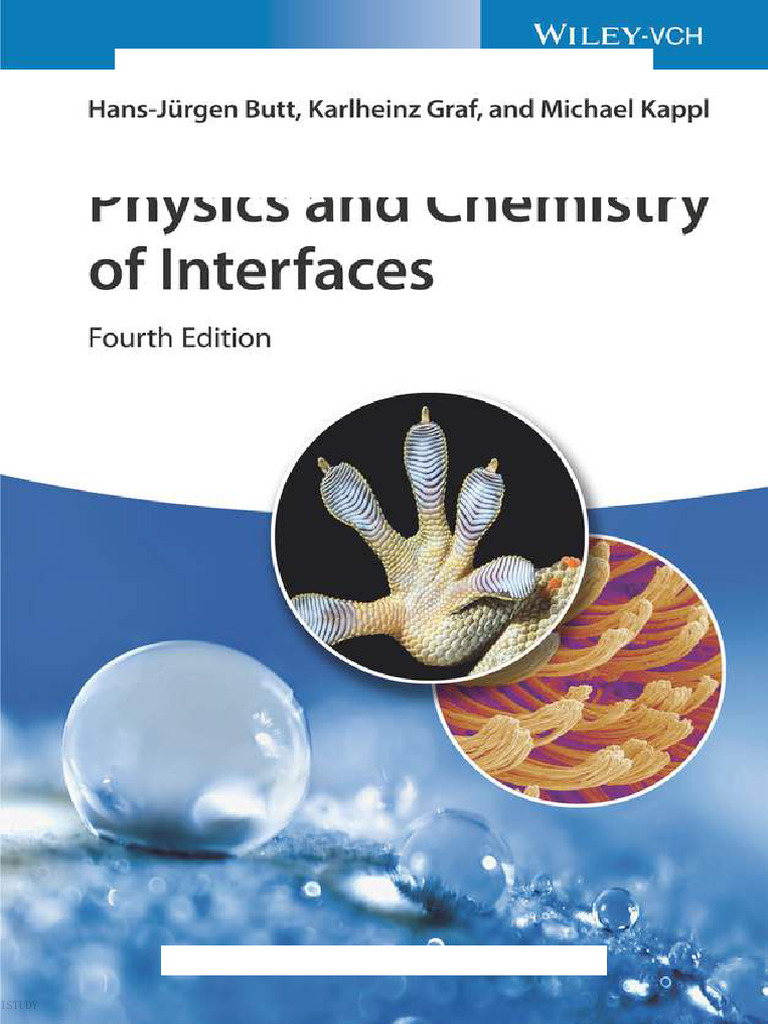 Physics and Chemistry of Interfaces | PDF | Surface Science | Wetting