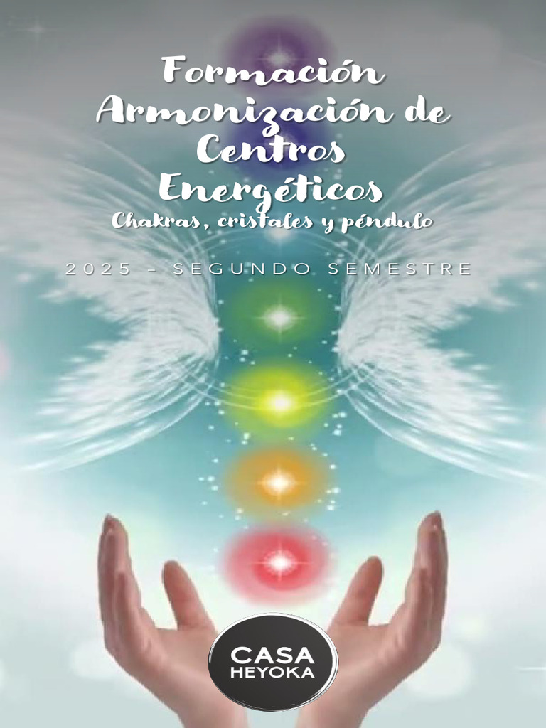 Informativo - Formación en Armonización de Centros Energéticos | PDF