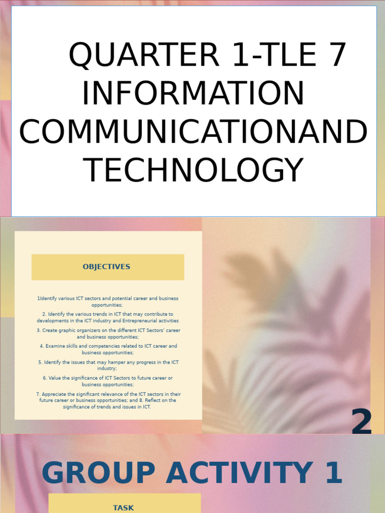 ICT Career Opportunities and Trends | PDF | Numbers | Number Theory