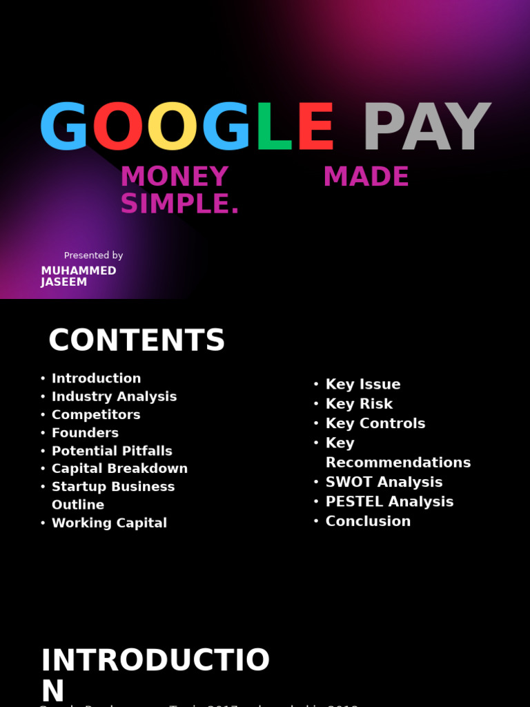 Google Pay: Revolutionizing Payments in India | PDF | Financial ...