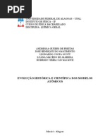 A evolução histórica e científica dos modelos atômicos