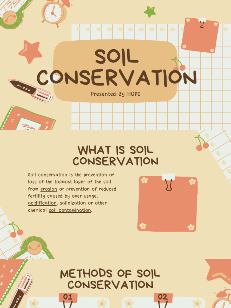 Soil Conservation Methods and Benefits | PDF