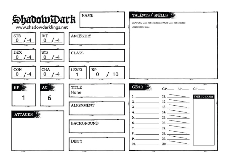 Nameless PDF Overview | PDF